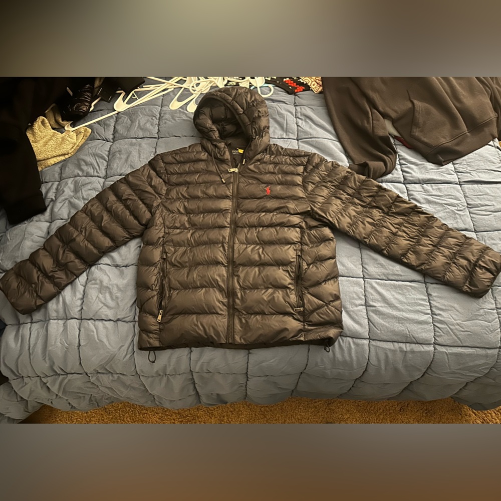 Ralph Lauren Black Puffer Jacket Size M